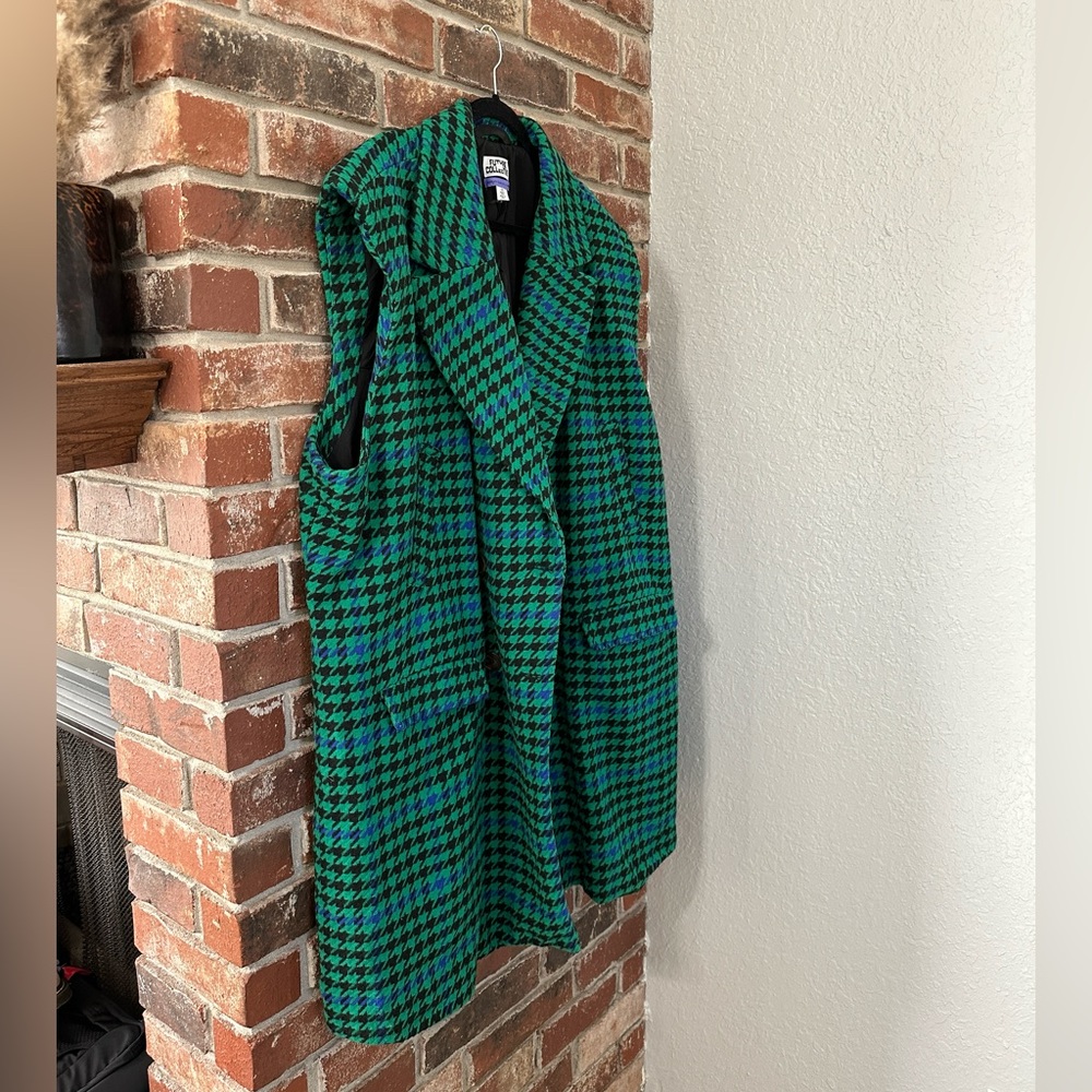 Future Collective ✨ Trendy Sleeveless Blazer Jacket